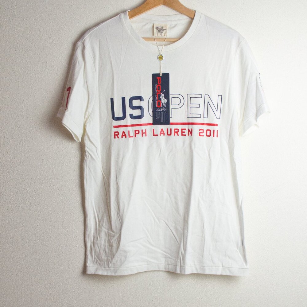 NWT Ralph Lauren "Custom Fit" Tee US Open 2011 Size M